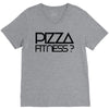 pizza fitness V-Neck Tee