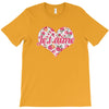 Jet'aime Flower Heart T-Shirt