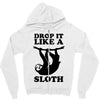drop like a sloth Zipper Hoodie