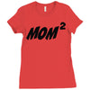mom squared Ladies Fitted T-Shirt