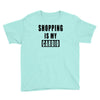 shopping is my cardio !! t shirt  shopping is my cardio graphic  t,,, Youth Tee