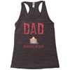 dad pancake maker Racerback Tank