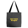 don't invite me places Tote Bags