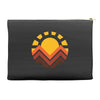 sunset mountain Accessory Pouches