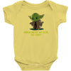 size matters not Baby Onesie