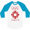 sarajevo 1984 84' olympic 3/4 Sleeve Shirt