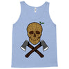 skull wood Tank Top