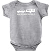 home is where you park it Baby Onesie