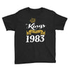 kings are born in 1983 Youth Tee