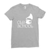 old school Ladies Fitted T-Shirt