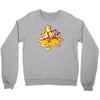 hot macs wrestling in cheese Crewneck Sweatshirt
