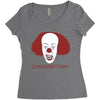 clowns Women's Triblend Scoop T-shirt