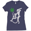 police brutality 100% cotton Ladies Fitted T-Shirt