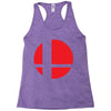 smash bros tribute unisex vinyl Racerback Tank