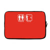 fishing   problem solved mens funny Laptop sleeve