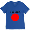 i am here V-Neck Tee