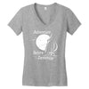 adventure before dementia 2 Women's V-Neck T-Shirt