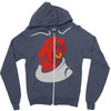 it's a trap Zipper Hoodie
