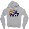 this girl loves pizza Zipper Hoodie