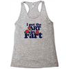 i put the art in fart Racerback Tank