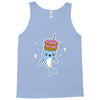 narwhal donuts cute unicorn sweet cool awesome Tank Top