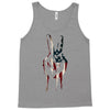 peace and love usa flag Tank Top