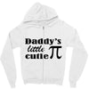 daddy little cuttie Zipper Hoodie