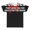 zombies love you, ideal birthday gift or present All Over Men's T-shirt