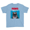 Jaws Parody Paws Youth Tee