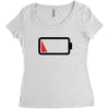 Dead Battery Women's Triblend Scoop T-shirt