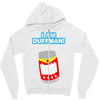 i am duff man homer cult funny retro Zipper Hoodie