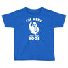 im here for the boos Toddler T-shirt