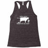 vegetarier mein essen schei&szlig;t Racerback Tank
