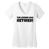 retirement Women's V-Neck T-Shirt