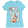 maneki trooper Ladies Fitted T-Shirt