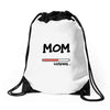 mom loading Drawstring Bags