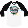 pug face 3/4 Sleeve Shirt