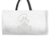 personalized paw halo Weekender Totes
