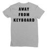 Afk Away From Keyboard Ladies Fitted T-Shirt