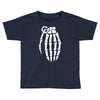 bones grenade jesse pinkman breaking the bad fully printed Toddler T-shirt