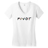 Pivot of The Friends Parody Women's V-Neck T-Shirt
