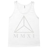 mmxi roman numerals triangle Tank Top
