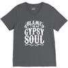 blame it on my gypsy soul V-Neck Tee