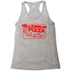 millennium pizza Racerback Tank