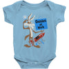 looney tunes genius at work Baby Onesie