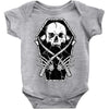 coffin and reaper Baby Onesie