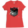 rockabilly by thinkd d55orxl Ladies Fitted T-Shirt