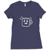 cofeeine Ladies Fitted T-Shirt