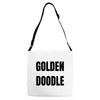 golden doodle Adjustable Strap Totes