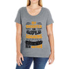 My Daughter Is Super Awesome Her Mother Ladies Curvy T-Shirt